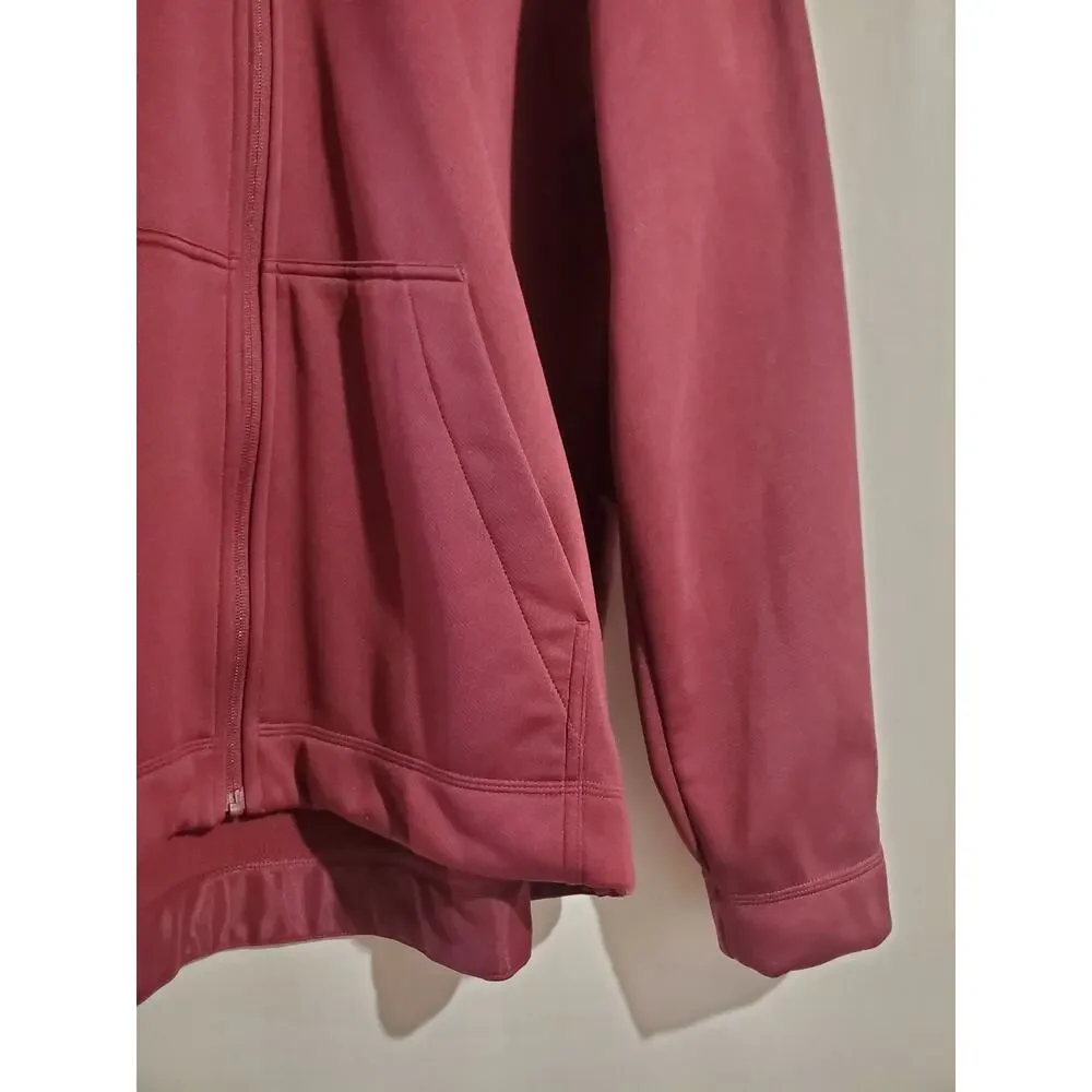 Adidas Mens Aeroready Fleece Lined Zip Hoodie Jacket Size XL Hooded Sweatshirt